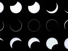 Fogo no Céu – Um eclipse solar anular acaba de transformar o Sol em um anel ardente sobre a Antártica