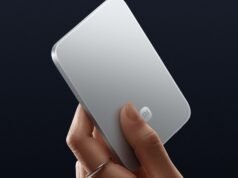 A bateria auxiliar magnética da Xiaomi é incrivelmente fina.