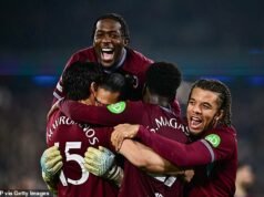 West Ham 2-2 Brentford (Pens 5-3): Os Hammers conquistam a vaga nas quartas de final da FA Cup após um confronto estressante – depois que Dango Ouattara acerta um pênalti EMBARROSSO