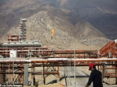 Os preços do petróleo sobem e as ações caem enquanto o Irã promete vingança pelo ataque aos campos de gás