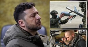 Zelensky disse que a Ucrânia implantou drones interceptadores e especialistas para proteger as bases dos EUA na Jordânia