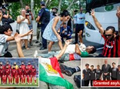 Austrália concede asilo a cinco integrantes da seleção iraniana de futebol feminino