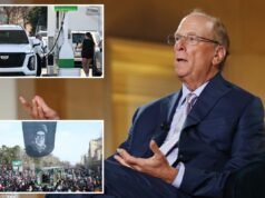 O CEO da BlackRock, Larry Fink, diz que a guerra no Irã não prejudicará a economia, apesar do aumento dos preços do gás