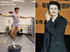 A dançarina de balé de Nova York se torna viral com esta reação sobre-humana à dissimulação de Chalamet