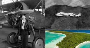 O piloto acredita ter encontrado o avião há muito perdido de Amelia Earhart na remota ilha do Pacífico com a ajuda do Google Earth