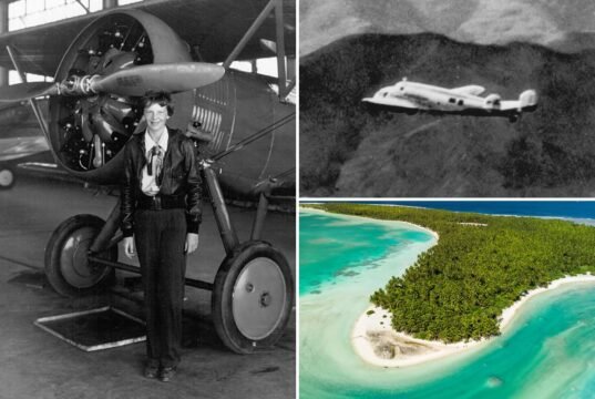O piloto acredita ter encontrado o avião há muito perdido de Amelia Earhart na remota ilha do Pacífico com a ajuda do Google Earth
