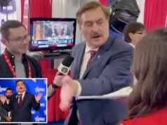 Mike Lindell ‘entregou documentos legais’ em uma entrevista diante das câmeras no CPAC – documentos retirados