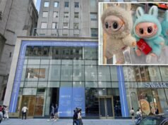 A Leap Maker Pop Mart alugará placas para localização na Quinta Avenida