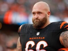 Os Bengals recontrataram o atacante Dalton Risner com um contrato de 1 ano