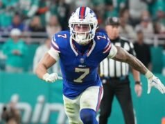 Contas liberam Taron Johnson, Curtis Samuel, Taylor Rapp, Dane Jackson