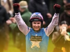 Cheltenham Festival AO VIVO: últimas dicas, cartões de corrida e resultados do Gold Cup Day enquanto Gaelic Warrior e The Jukebox Man lutam pela glória enquanto forte chuva cai no percurso durante a noite