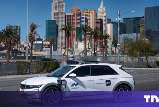 Uber relança Motional Robotaxis em Las Vegas