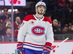 Canadiens Dach sai após rebatida alta de Ducks’ Viel