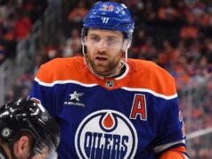 Os Oilers esperam que Leon Draisaitl perca o restante da temporada regular