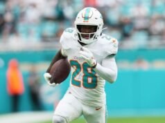 Fontes: De’Von Achane dos Dolphins não está no comércio