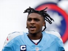 Cam Ward mostra apoio aos novos Titãs WR Wan’Dale Robinson