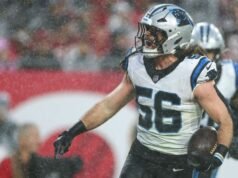 LB Christian Rozeboom deixa os Panteras para assinar com os Buccaneers