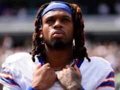 Bills reassinaram Damar Hamlin com um contrato de um ano