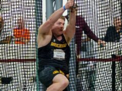 Sam Innes termina entre os 10 primeiros no NCAA Indoor Championships