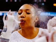 Mizzou Gym fecha a temporada regular com primeiro W em Neville, pontos mais altos na estrada