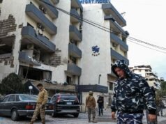 Quatro pessoas morreram no ataque de Israel a um hotel em Beirute