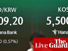 Mercados de ações abalados pelo ultimato de Trump ao Irã enquanto a economia do Reino Unido enfrenta um golpe de crescimento – negócios ao vivo | Negócios