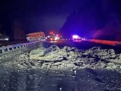 Deslizamento de destroços fecha seção da I-5 perto de Woodland, causando grandes atrasos no tráfego