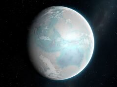 O oceano líquido da Terra Bola de Neve cai abaixo de zero