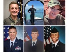 O Pentágono identificou seis membros da Força Aérea que morreram em um acidente de avião militar