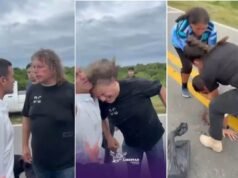 Ataque brutal de militante peronista a deputado libertário enquanto ajudava vítimas de enchentes