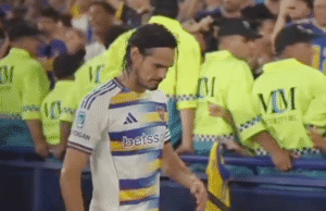 Edinson Cavani se quer em meio a críticas e dá recado claro no Boca BOCA JUNIORS El Intransigente