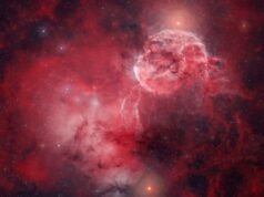 Água-viva ou cérebro? Conte-nos o que você vê nesta linda foto de nebulosas do espaço profundo