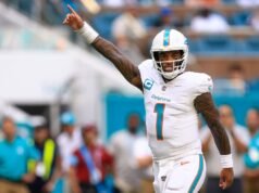 Tua Tagovailoa enviou saudações calorosas aos fãs dos Falcons