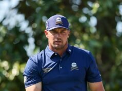 O surpreendente Bryson DeChambeau é admitido antes do Jim Nantz Masters