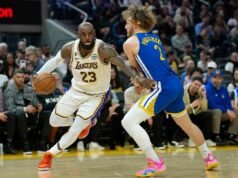 LeBron James venceu Kobe Bryant na vitória histórica do Lakers sobre o Warriors