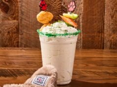 Parque aquático PNW estreia milkshake rancho coberto com cenoura, aipo e nuggets de frango
