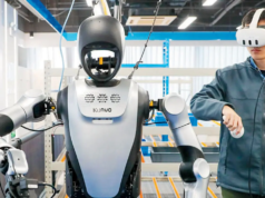 China controla robô humanóide usando computação espacial em teste inovador