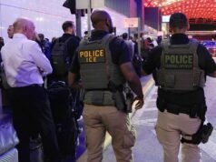 O avião ICE de Trump no aeroporto foi apresentado em um programa de rádio na semana passada