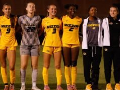 Mizzou Football Spring Schedule Outlook, gráfico de profundidade projetada