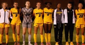 Mizzou Football Spring Schedule Outlook, gráfico de profundidade projetada