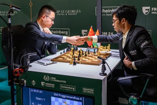 Torneio de solteiro: R Praggnanandhaa dá uma chance a Wei Yi com peças pretas, antes de se contentar com o empate | Notícias de xadrez