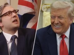 Trump compartilhou clipe de ‘SNL UK’ zombando de Keir Starmer e de si mesmo