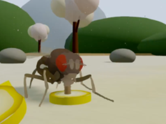 Esta não é uma mosca carregada no computador