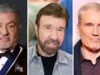 Sylvester Stallone com diversas homenagens a Chuck Norris