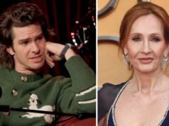 Andrew Garfield gosta de assistir filmes de ‘Harry Potter’, apesar das opiniões anti-trans de JK Rowling