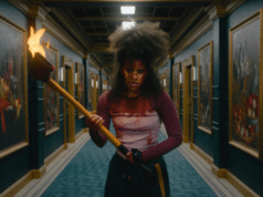 Filme de terror e ação gonzo de Zazie Beetz