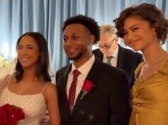 Zendaya invade casamento em Las Vegas em meio a rumores de casamento de Tom Holland