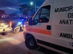 Colisão de motocicleta em Anatuya: dois jovens feridos