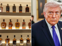 Exportações de bebidas espirituosas dos EUA para o Canadá cratera após disputa comercial de Trump, diz indústria