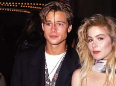 A obsessão de Sebastian Bach fez com que Christina Applegate terminasse com Brad Pitt